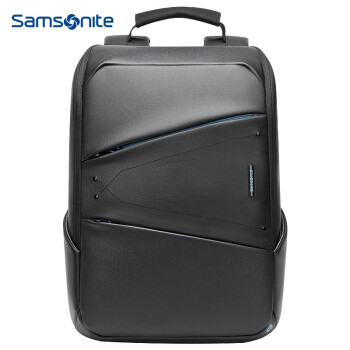 新秀丽（Samsonite）双肩包背包商务休闲书包笔记本包 BP4*09002 黑色 15.6英寸