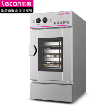 乐创（lecon）发酵箱商用醒发箱面包馒头蒸笼发酵机不锈钢恒温烘培设备 6盘机械款（不带盘）WL-6F1