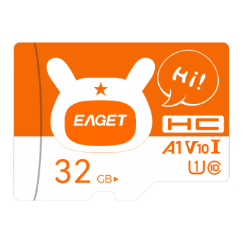 忆捷（EAGET）32GB TF（MicroSD）存储卡 A1 V10 C10 行车记录仪&安防监控内存卡 升级耐用