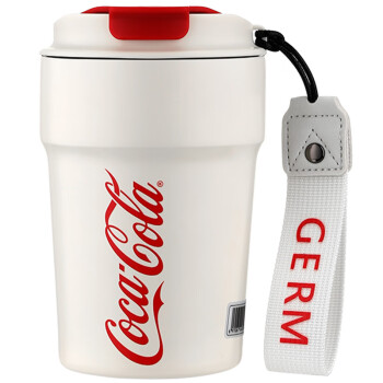 格沵（germ）可口可乐联名咖啡杯 白色 GE-CK22AW-DB14
