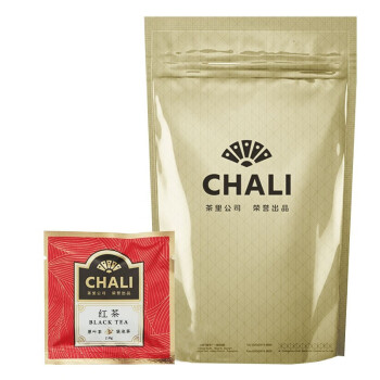 CHALI 精选红茶袋装 小包装独立袋泡茶茶叶茶包 100包/袋（200g）