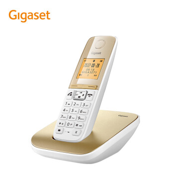 Gigaset原西门子数字无绳电话机 中文菜单远距离无线子母机C210单机 金