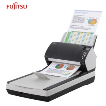 富士通（Fujitsu）Fi-7240 A4高速双面自动进纸双平台扫描仪平板+馈纸式增值服务 企业版