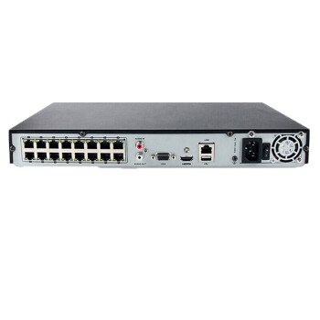 海康威视（HIKVISION）网络硬盘录像机16路监控主机高清双盘位poe网线供电NVRH.265编码DS-7816N-K2/16P