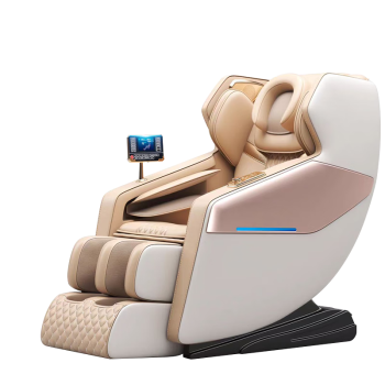 奥克斯（AUX）按摩椅家用AYA-22A-857A(米白色) 全身太空舱全自动多功能零重力智能电动按摩 礼物 送爸爸