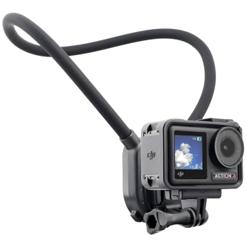 MAXCAM/麦思卡姆适用于DJI大疆Osmo Action 4/3运动相机挂脖胸前固定带挂绳钓鱼路亚支架摩托车骑行配件