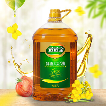 道道全菜籽油 醇香菜籽油5L 食用油