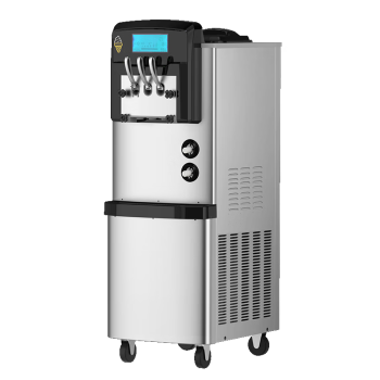 广绅（GS）  冰淇淋机商用软冰激凌机器全自动雪糕机立式甜筒机型【立式双压大屏款】BX3368