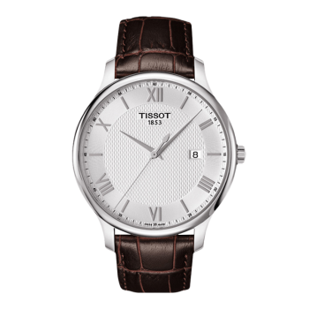 天梭（TISSOT）瑞士手表 俊雅系列腕表 皮带石英男表 T063.610.16.038.00