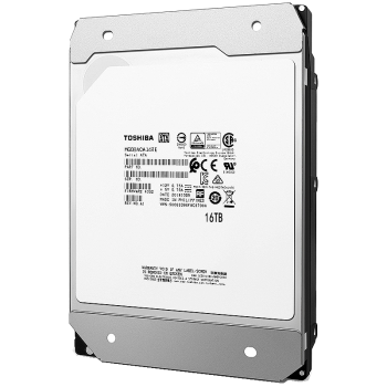 东芝(TOSHIBA) 16TB 7200转 512M SATA 企业级硬盘(MG08ACA16TE)