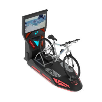 富得城 VR黑骑士动感单车虚拟现实高空骑行设备HQS