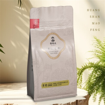 谢裕大 特级绿茶春茶茶叶 黄山毛峰匠心1000绿茶 100g/袋