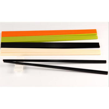 莱羽炫 密胺筷子彩色便携耐用仿瓷中式筷50双装 27cm默认随机颜色