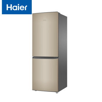 海尔（Haier）冰箱178升两门双门 大冷冻宿舍租房公寓家用节能小型冰箱  金色 BCD-178TMPT