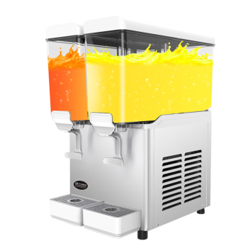 东贝(Donper)饮料机商用多功能冷饮机全自动咖啡机冷热两用果汁机奶茶机自助DKX18X2LR