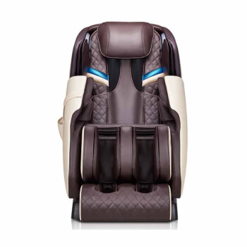 海尔 按摩椅家用全身豪华零重力全自动多功能电动按摩沙发椅子3D智能太空舱  白棕色H3-101