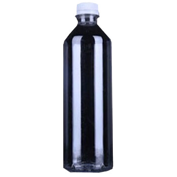Homeglen 透明塑料瓶 一次性空酒瓶饮料瓶矿泉水空瓶子 500毫升40个