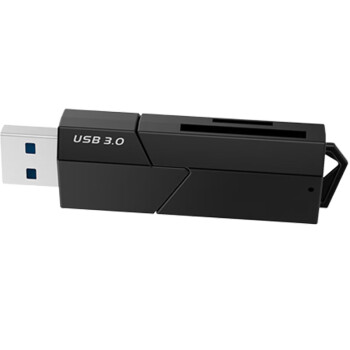 勇夺 原装读卡器 黑【D204】USB3.0读卡器