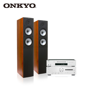 ONKYO安桥A-9110功放机+C-7030 CD机+S527落地音箱2.0声道高保真HIFI套装电视组合音响家用客厅影院音箱