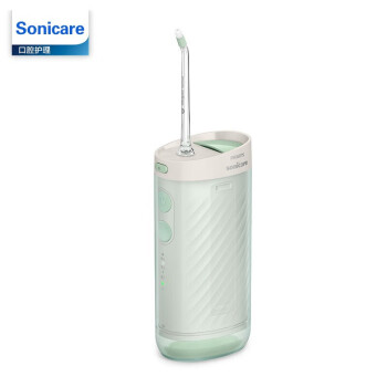 飞利浦（PHILIPS）Sonicare 小净瓶 便携式冲牙器 洗牙器 水牙线 绿色 HX3331/02