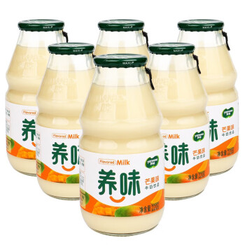 养味 牛奶 芒果味 220g*6瓶 乳酸菌酸奶儿童早餐奶饮料品