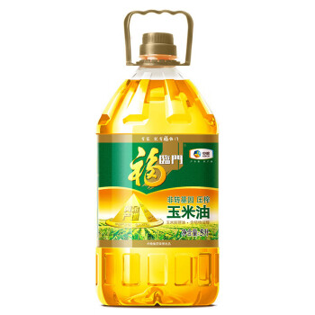 福临门 食用油 非转基因压榨一级黄金产地玉米胚芽油5L（富含植物甾醇）