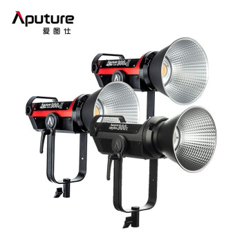爱图仕（Aputure）LS 300x+LSC 300d II*2 三灯套装 LED补光灯 人像外拍常亮灯影室直播便捷影视摄像灯