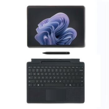 微软（Microsoft）Surface Pro10 平板笔记本电脑AI二合一 超轻薄商用版酷睿Ultra7【典雅黑】32G+1T 标配+键盘+笔