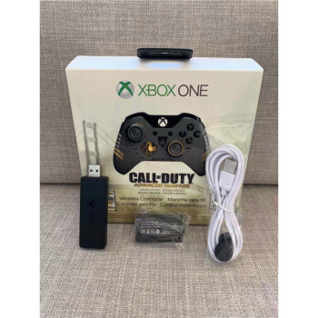 限量版xboxone通用手柄电脑pc无线有线套装接收器xbox360使命盒装接收