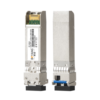 博扬BY-10GA1 SFP+光模块万兆10G单模单纤光纤模块(1270nm,10km,LC)A端适配华为设备SFP-10G-BXU1