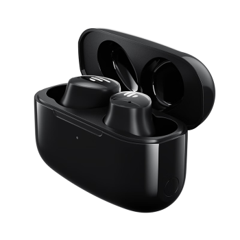漫步者（EDIFIER）TWS1 ANC 真无线主动降噪蓝牙耳机 蓝牙5.3 入耳式混合主动降噪 适用苹果小米华为手机 深空黑