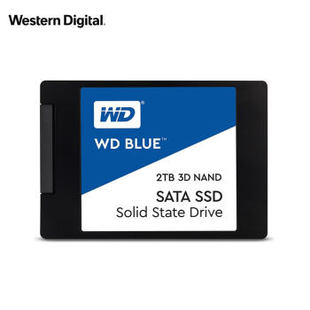 西部数据（Western Digital）2TB SSD固态硬盘 SATA3.0接口 Blue系列-3D进阶高速读写版 WDS200T3B0A