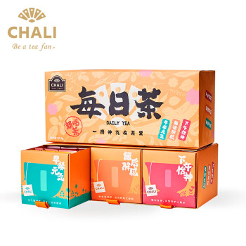茶里（ChaLi）每日茶袋泡茶三角包（21包/盒）