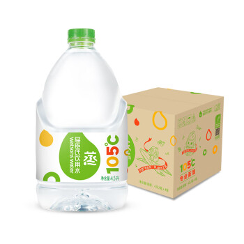 屈臣氏（Watsons）饮用水 105℃高温蒸馏制法 煮饭炖汤泡茶 家庭装 4.5L*4桶 整箱装