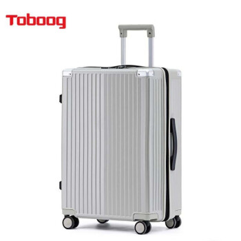 途帮（TOBOOG）多功能行李箱密码箱万向轮可扩展拉杆箱旅行箱灰色24英寸 2022
