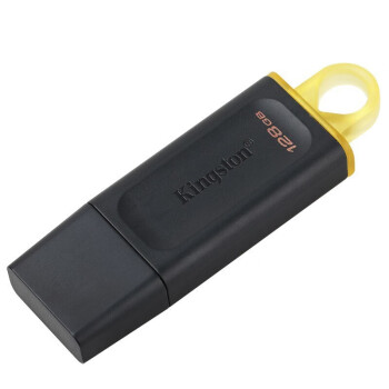 金士顿（Kingston）128G DTX 闪存盘/塑料体U盘 USB3.2 黑色