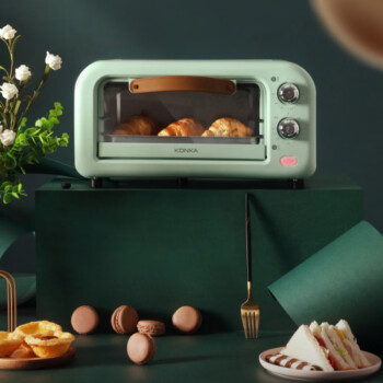 康佳（KONKA）电烤箱 家用多功能电烤箱 12L  上下精准控温 多功能烘焙易操作烘烤蛋糕面包KAO-1202E(S)L