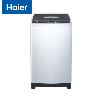 海尔（Haier）8公斤波轮洗衣机 全自动漂甩二合一 中途添衣脱水 XQB80-M106 企业专享（一价全包）