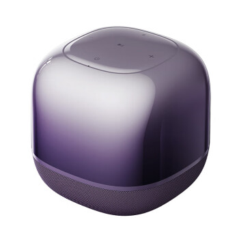 Baseus倍思 V2蓝牙音箱低音炮 小音响 手机电脑桌面无线迷你移动便携式 室内室外户外适用 紫色