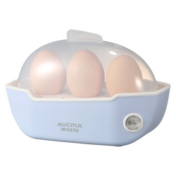 澳柯玛（AUCMA）家用宿舍用三个蛋简约方便蒸蛋神器多功能迷你蒸蛋器便携式煮蛋器 AK-ZZ90D