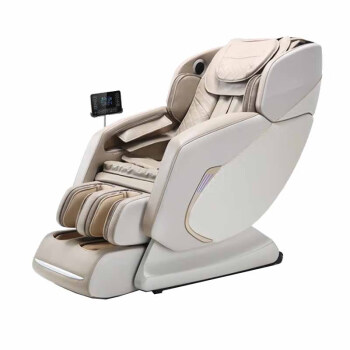 康佳按摩椅SL导轨豪华家用太空舱零重力电动全身按摩沙发椅 米灰色+SL导轨+AI机芯+智能系统KZ-A107A