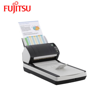 富士通（Fujitsu）Fi-7240 A4高速双面平板+馈纸式扫描仪 采用 (CCD）扫描技术 速度（40ppm/80ipm）(台）