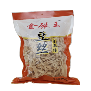 金碾王 湖北特产武汉豆丝荞麦味500g*1袋