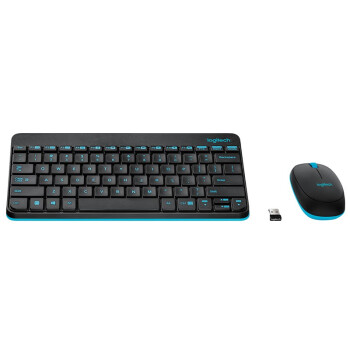 罗技（Logitech）MK245 Nano无线键盘鼠标套装迷你键鼠键盘便携鼠标台式家用办公薄款 mk245黑色