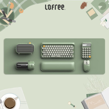 洛斐（LOFREE）半夏陪伴机械键盘无线蓝牙键盘键鼠套装笔记本电脑办公5件套