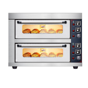 世麦大型烤箱商用烘焙电烤箱披萨烤鸡烤肉烤箱大容量电烤炉二层二盘220V（电热数显控温款）SM-YMY-2-2D
