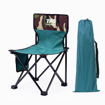 tfo户外折叠椅沙滩休闲椅便携式钓鱼椅子a257001绿色均码