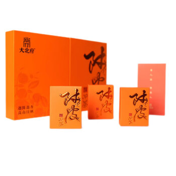 大北府 陈皮白茶 （心茶）橙色包装 6g*4片*8盒