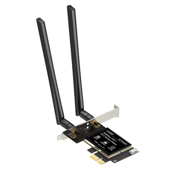 翼联（EDUP）WIFI6无线网卡 AX200 PCI-E台式机千兆网卡 5G双频全新升级电竞版3000M无线网卡+蓝牙5.2