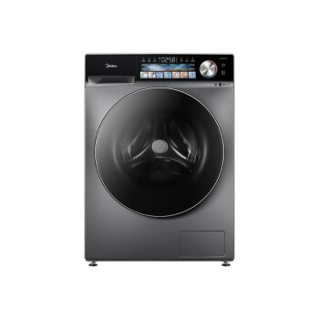 美的（Midea）滚筒洗衣机全自动 快净系列 V5S 洗烘一体机 智能投放 超薄机身 1.1洗净比 除菌 10公斤 MD100V5S